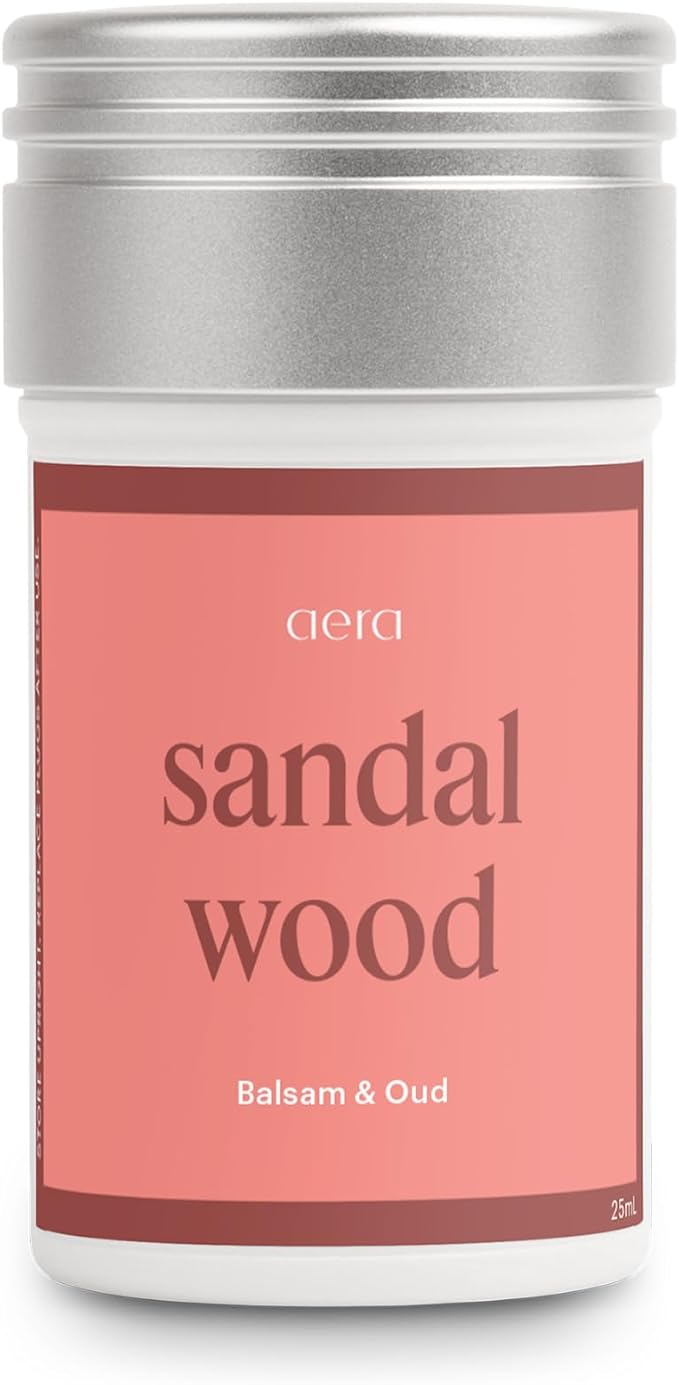 Aera Sandalwood - Essential Oil for Home - Inspiring Calm Fragrance - Notes of Sandalwood, Balsam and Oud - Scent Refill - Works with The Aera Diffuser