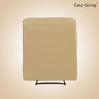 Easy-Going Recliner Stretch Sofa Slipcover Sofa Cover 4-Pieces Furniture Protector Couch Soft with Elastic Bottom Spandex Jacquard Fabric Small Checks(Large,Beige)