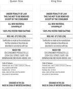 LUXOME ClimaSense Comforter w/ 37.5® Technology | Fluffy & Breathable | Thermal Regulating | Cotton Blend | King/Cal King - 108"x98"