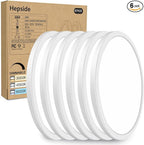 6PACK Flush Mount LED Ceiling Light Fixture White, 12Inch 28Watt, Dimmable & 3000K-4500K-6000K 3 Color Selectable Ceiling Lamp 3200LM Low Profile Ceiling Light for Kitchen Bedroom Hallway Porch