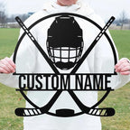 Hockey LED Wall Art with Remote – Custom Name Light Up Sign for Boys Room, Unique Gift for Hockey Players, Sports Lovers, Fans, Coaches, Man Cave, Hockey Wall Décor