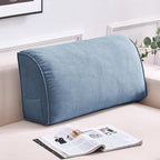 Couch Back Cushion Decorative Throw Pillows with Removable Pillowcase Sofa Waist Cushion Lumbar Support Backrest Pillow for Living Room Headboard Reading Pillow