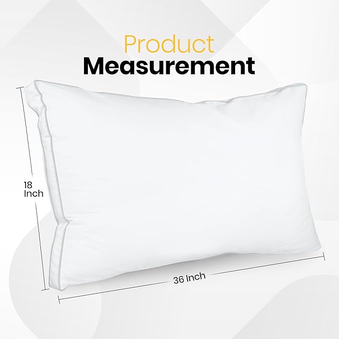 Utopia Bedding Bed Pillows for Sleeping King Size (White), Set of 2, Cooling Hotel Quality, Gusseted Pillow for Back, Stomach or Side Sleepers