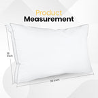 Utopia Bedding Bed Pillows for Sleeping King Size (White), Set of 2, Cooling Hotel Quality, Gusseted Pillow for Back, Stomach or Side Sleepers