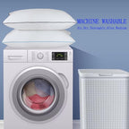 Bed Pillows for Sleeping - Pillows Standard Size Set of 4 Cooling Luxury Hotel Quality Pillow with Premium Plush Soft Down Alternative Fill for Side Back or Stomach Sleepers