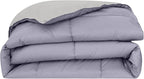 Modern Threads Down Alternative Reversible Comforter Purple/Silver King