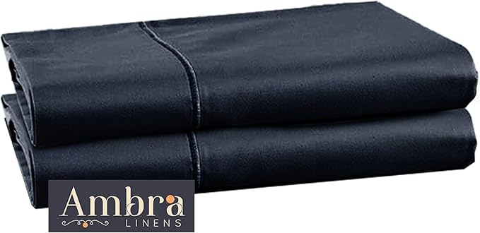 Ultra Soft Pillow Protectors 400TC Set of 2 Breathable Pillow Covers 100% Protection Against Stains, Dust & Dirt - Machine Washable