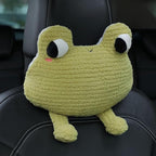 Frog-Shaped Car Headrest Neck Pillow - Drive in Style and Support-Frog Neck Pillow- 1 PCS