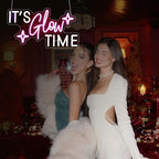 It's Glow Time Neon Sign, Neon Signs for Wall Decor Neon LED Signs Room Neon Light Up Signs Home Decor for Bedroom Club Party Bar Shop USB Operated