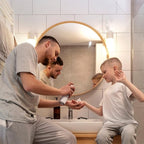 BEAUTYPEAK Circle Mirror Gold 36 Inch Wall Mounted Round Mirror with Brushed Metal Frame for Bathroom, Vanity, Living Room, Bedroom, Entryway Wall Decor (Gold, 36 Inches)