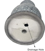 In Ground Headstones for Grave Decorations Memorials for Cemetery Vases for Flowers with Spikes (Floral Foam is Included)