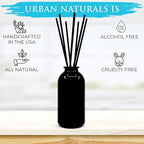 Urban Naturals Ocean Mist & Sea Salt Reed Diffuser Set | Made with Essential Oils & Real Botanicals | Decorative Air Freshener for Large Rooms | Beautiful Home Décor Makes a Great Gift