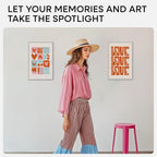 Homeforia 11 x 17 Frame Silver, High End Metal 11x17 Picture Frames with Mat 8x12 for Photo, 11 x 17 Silver Poster Frame Matted to 8 x 12 Print, 17x11 Hanging Frame, Tempered Glass, Wall Kit, Set of 1