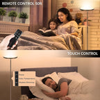 Upgraded Torchiere Floor Lamp,36W 3600LM Super Bright LED Floor Lamp for Living Room Bedroom Office, Dimmable Modern Standing Tall Lamp with Remote & Touch Control