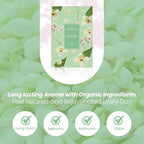 Brooklyn Fragrance Co. Spring Florals Sachet Bags – Jasmine Scented Pouches – Perfect Aroma for Drawers, Closets, Cars and Bathrooms – Long-Lasting Fresh Scent Sachets (6- Pack)