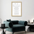 FZMHASLWW The Ten Commandments Bible Verse Wall Decor 16"X11" God Jesus Prayer Christian Saying Catholic Scripture Sign Wood Framed Wall Hanging Art (Wood)