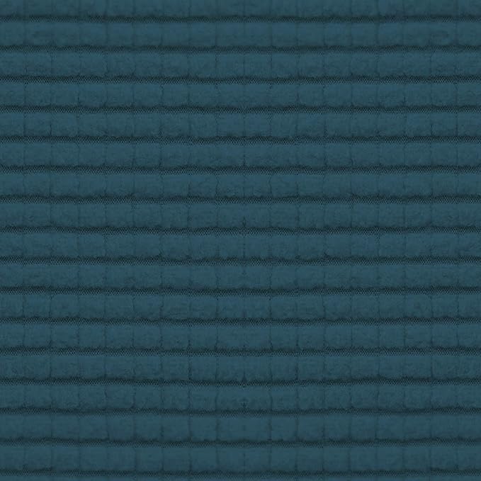 Easy-Going 8 Pieces Recliner Sofa Stretch Sofa Slipcover Sofa Cover Furniture Protector Couch Soft with Elastic Bottom Kids, Spandex Jacquard Fabric Small Checks Deep Teal