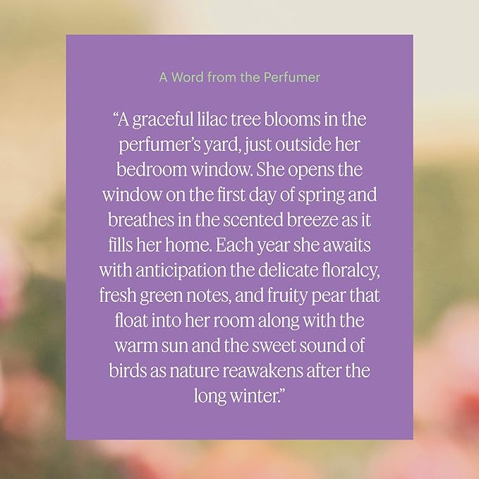 Aera Lilac Daydream Home Fragrance Scent Refill - Notes of Dewy Leaves and Spring Blossoms - Works with The Aera Diffuser