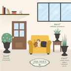 PL00BK Classic Traditional Plastic Urn Planter, Black