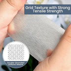 ADHES Double Sided Carpet Tape, Removable and Residue-Free Rug Gripper Rug Tape for Hardwood Floors, Clear Multipurpose Mounting Tape for Area Rugs and Anti-Slip Grips, 2 Inch x 10 Yards,4 Roll