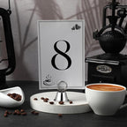 24 Pcs Table Number Holders Place Card Holders for Table 2 Inch Ring Clip Bell Number Holder Metal Picture Holder for Wedding Christmas Restaurant Home Photo Office Memo(Silver,Ring)