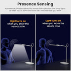 LED Desk Lamp with CRI 98, Advanced Eye-Caring Bright Desk Light for Crafting, Home Office & Kids Studying, Multi-Angle Adjustable, Dimmable Full Spectrum with Touch & Gesture Control