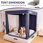 Queen Bed Tent for Kids Adults,Queen Size Canopy Bed Curtains,Mosquito net for Bed