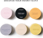 Benevolence LA Candle Gift Set – 6 Fall Scented Candles (1.4 oz) | Aromatherapy Candles with Orange, Eucalyptus, Rose & Jasmine | Cozy Seasonal Gift