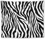 HZOHNAGO Zebra Print Tapestry Nature Wild Animals Black and White Stripe Printed Wall Tapestry Painting Wall Hanging for Bedroom Living Room Dorm 60" W x 50" H