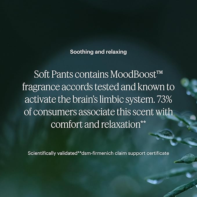 Aera Soft Pants - Essential Oil for Home – Warm and Cozy MoodBoost Fragrance - Notes of Sandalwood and Vanilla - Scent Refill - Works with The Aera Diffuser