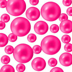 300Pcs Vase Filler Rosepink No Hole Faux Pearl Beads for Vase Filling Decorations, Candle Centerpieces, Wedding Centerpieces, Home Party Decor (8/14/20mm)