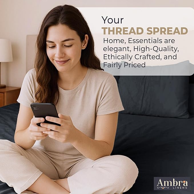 Ultra Soft Pillow Protectors 400TC Set of 2 Breathable Pillow Covers 100% Protection Against Stains, Dust & Dirt - Machine Washable