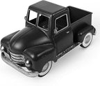 Farmhouse Black Truck Decor, Metal Pickup Truck Car Model, Vintage Truck Christmas Decor, Farmhouse Table Decor,Retro Truck Decor, Decorative Tabletop Storage