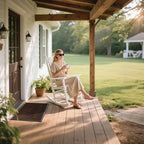 Yimobra Fall Door Mat Outdoor Indoor, Heavy Duty Windproof Welcome Mats for Front Door, Stuady Waterproof Doormat for Patio Porch Outside Entrance, Low Profile, 29.5x17, Coffee