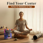 Tulasi Blunt Action Incense Sticks, 12 Packs, 144Pc, Long Lasting Fragrance, Natural Essential Oils Hand Rolled Incense Sticks for Aromatherapy, Relaxing, Yoga, Meditation, Prayer