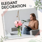 12 Pcs Glass Cylinder Vases for Centerpieces 8 Inch Clear Ribbed Tall Bud Vase for Centerpieces for Flower Wedding Decoration Floating Candle and Indoor Home Decor, Housewarming Gift