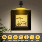 Cordless Spotlight Battery Operated, LED Picture Light, Dimmable Accent Light with Remote, Indoor Stick on Display Lamp for Plant Tree Photo Dartboard Painting Artwork Portrait