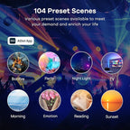 Linkind WiFi Smart Light Bulbs, Alexa Light Bulb Work with Alexa, Google Home, RGBTW 16 Million Color Changing Light Bulbs Dimmable, Mood Lighting, 2.4GHz Only, A19 E26 WiFi Bulb 60W 800LM 1 Pack