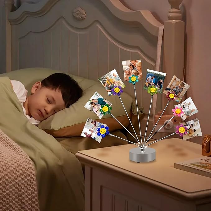 Cute Photo Tree Holder, 8 - Branch Money Trees Gift Card Holder with Clips, Photo Display Holder Stand, Memo Holder for Christmas, Wedding, Office, Birthday & Party Decorations