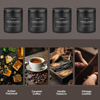 Scented Candles Set - 8 Pack Soy Jar Candle for Home Scented, Aromatherapy Candle Gifts for Men, Women and Birthday, Masculine Home Fragrance Candle