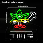 Leaf Neon Sign Led Neon Lights Neon Signs for Wall Decor Light Up Sign for Birthday Party Club Gift
