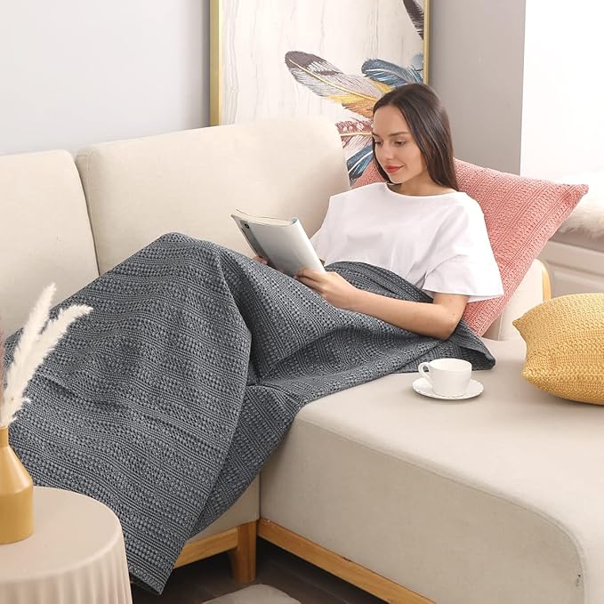 26x26 Pillow Covers Boho Euro Shams Set of 2 Decorative Throw Pillow Covers Cotton Large Square Pillowcase for Couch Bed, Yellow