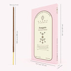 Fougere Incense Sticks, Organic Hand Dipped 100 Sticks with Natural Herbs & Aromatic Ingredients, Burn Time 45 to 60 Minutes, Incense for Positivity, Yoga, Meditation, Relaxation, Spiritual Gift