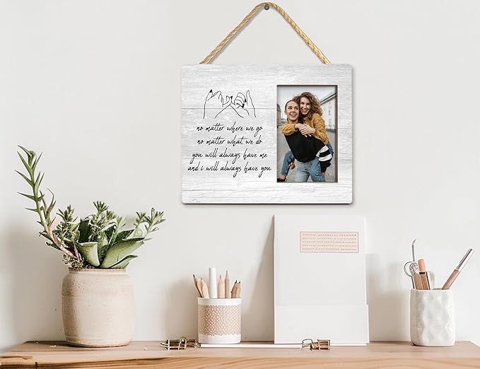 Orchroma Friendship Gifts for Women,Best Friend Picture Frame,Friend Birthday Christmas Graduation Gifts for Women Bestie,Long Distance Friendship Gift, 4 x 6 Inch Photo