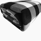 UKELER Buffalo Check/Plaid Throw Blanket 60''×50'' for Couch- Ultra Soft Plush Flannel Fleece Sherpa Throw Bed Throws for Kids and Adult