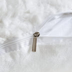 Fluffy Heart Pillow, Faux Fur Throw Pillow,Sherpa Plush Fluffy, Cute Soft Throw Cushion, Valentines Day,Thanks Giving Days ,Christmas Day Decorative for Home Bed Couch Heart Shape,19.7*15.7Inches