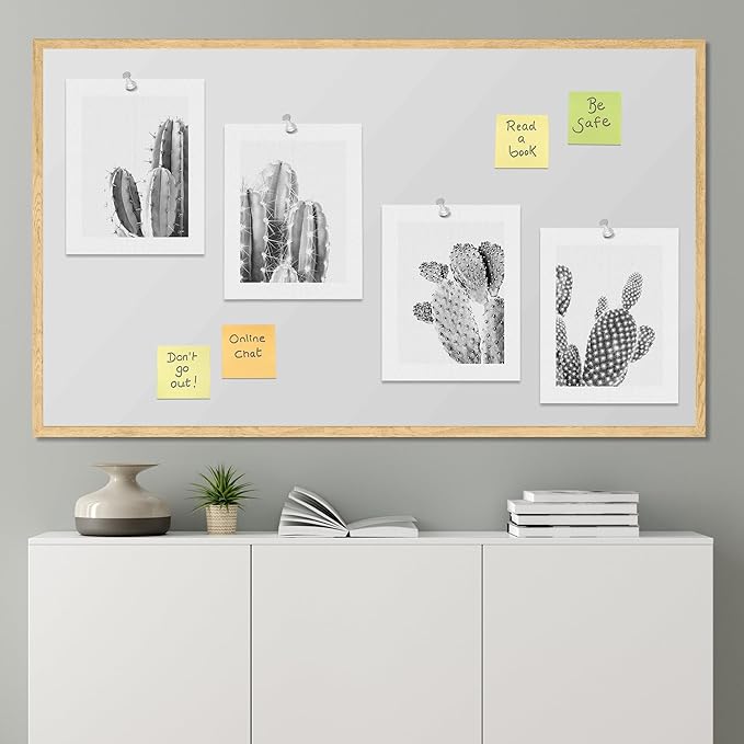 SIGNWIN Poster Set Black & White Saguaro Southwest Desert Tropical Cactus Floral Botanical Photography Modern Art Decorative Scenic Multicolor Nature Wilderness for Bedroom - 12"x16"x4