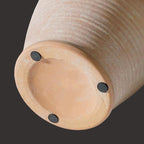 Sunddo Terracotta Vase with 2 Handles, 8 inch Rustic Ceramic Vase, Farmhouse Decor, Table Living Room Bedroom Fireplace Decor