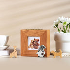 Custom Photo Frame Music Box with Christmas Figurine Miniature Decor You Are My Sunshine Picture Frame Wind Up Jewelry Music Box Sunflower Mom Daughter Kids Musical Baptism Birthday Gifts