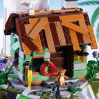 House Building Block Adults Sets, The Island Modular Architecture Construction Building Model Set Present for, (1480 Pcs)